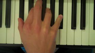 How To Play a C Diminished 7th Chord on Piano [upl. by Sibilla59]