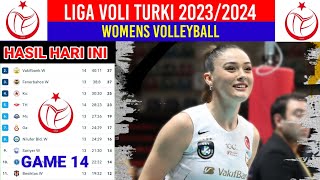 ECZACIBASI amp VAKIFBANK MENANG ¦ Hasil amp Klasemen Sultanlar Ligi Bola Voli Putri Liga Turki 2024 [upl. by Yllop]