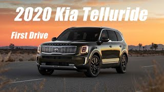 2020 Kia Telluride Review  First look and test drive [upl. by Anilrats]