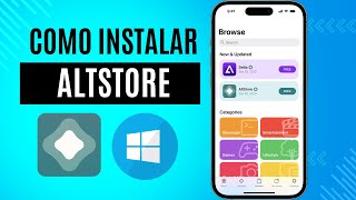 TUTORIAL COMO INSTALAR ALTSTORE IOS 17 [upl. by Leese]