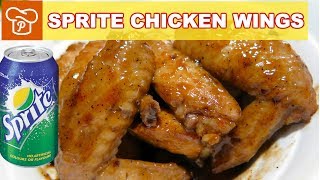 How to Cook Sprite Chicken Wings  Pinoy Easy Recipes [upl. by Auerbach]