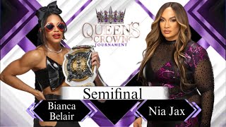 Bianca Belair vs Nia Jax [upl. by Sauncho]