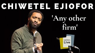 Chiwetel Ejiofor reads possibly the funniest letter of recommendation ever [upl. by Wendel]