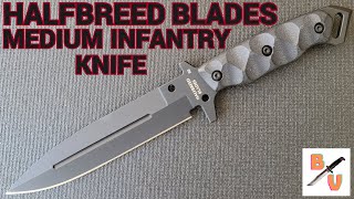 Halfbreed Blades MIK01P Medium Infantry Knife [upl. by Watson]