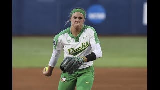 NCAA Softball WCWS highlights Oregon softball eliminated at hands of Florida State [upl. by Raval]