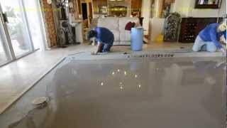 Super Flat Concrete Leveling With The DustRam™ System 116quot Flat In 50 Linear Feet [upl. by Tahp446]