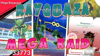 Mega Rayquaza Raid Day  Rayquaza Mega Evolution  Pokémon Go [upl. by Carmon]