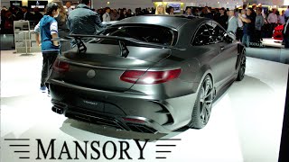 1000HP SCoupe from Hell Mansory Black Edition [upl. by Odirfliw]