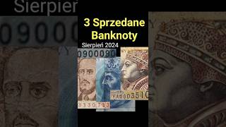 Sprzedane Banknoty radar Palindrom YA Ciekawe numeracje i serie To co udało się sprzedać Giełda [upl. by Ulu988]