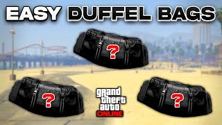 Easiest Duffel Bags to Save on ANY OUTFIT in GTA Online Updated Duffel Bag Glitch [upl. by Leinadnhoj]