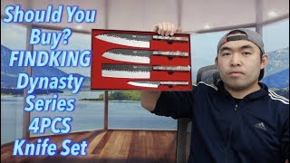 Should You Buy FINDKING Dynasty Series 4PCS Knife Set [upl. by Dobson270]