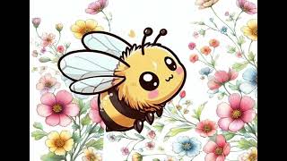 PETITE ABEILLE Comptine pour enfant  Virginie Albanese [upl. by Anaeel1]