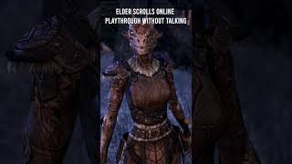 Undead Argonian  Elder Scrolls Online Gameplay and Dialogues [upl. by Ynaffets]