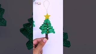 Amazing Christmas Tree Shaped Ornaments for Xmas Tree Decoration🎄DIY Christmas Crafts christmas [upl. by Ahsienod951]