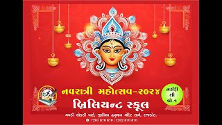 Nursery to Std1Navratri Celebration 2024 [upl. by Ammadas933]