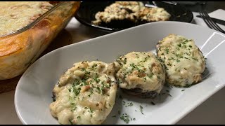 Portobello Relleno Al Horno  Una Receta Inolvidable [upl. by Ellenig]