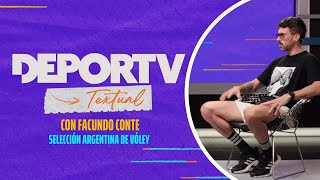 DEPORTVTextual  Facundo Conte Vóley junto a Ceci Ruffa  Episodio 5 [upl. by Frendel]