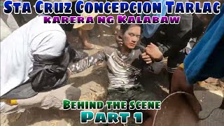 Sta Cruz Concepcion Tarlac Karera ng Kalabaw Behind the scene part 1 [upl. by Lockwood628]