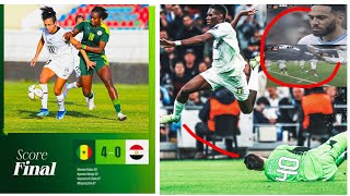 Sénégal atomise Egypte  40 Qualification Can 2024 féminine Ismaila Sarr et Marseille en 🔥 [upl. by Demha592]