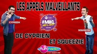 CYPRIEN ET SQUEEZIE passent des appels malveillants [upl. by Gabrielson743]