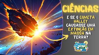 Cometa Halley vs Terra Quem Venceria Essa Batalha Celestial [upl. by Wye]