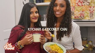 Kitchari Dhal amp Rice amp Coconut Chai with Taste Of Trini amp Ornella  EAF Presents [upl. by Danica]