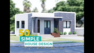 A Small House Design 50 sqm [upl. by Tristan]