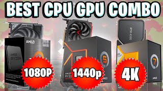 🏆 Best CPU GPU COMBO for all budgets in 2024  Great Gaming PC Options September [upl. by Holmun]