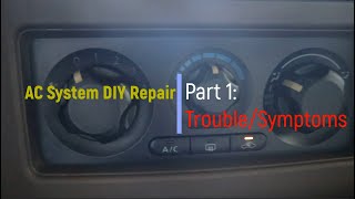 Nissan Navara D40 AC System Repair Part 1 [upl. by Doraj]