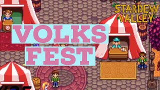 Das Volksfest  Stardew Valley  NurBecci [upl. by Harl]