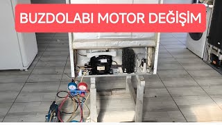 BUZDOLABI MOTOR DEĞİŞİMİ [upl. by Nino238]