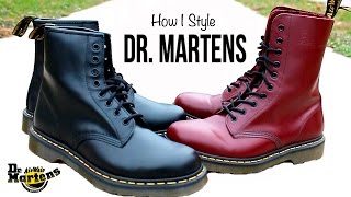 HOW I STYLE DR MARTENS [upl. by Adim]