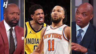 Inside the NBA reacts to Pacers vs Knicks Game 7 Highlights [upl. by Noxas]