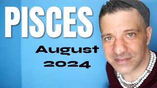 PISCES August 2024 ♓️ Such A BEAUTIFUL New Beginning For You DESTINY  Pisces August Tarot Reading [upl. by Adnwahsor32]