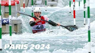 Paris olympics 2024 canoe slalom Jessica Fox claims gold in the women’s canoe single [upl. by Meluhs]