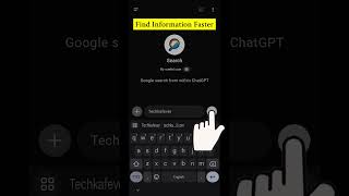 Bye Google ChatGPT New Search Engine How to Use chatgpt google search ai howto [upl. by Esirehc]