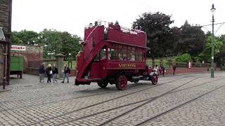 Vintage and Classic Buses and Trams at Beamish Museum 28th June 2022 [upl. by Aniehs760]