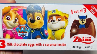 PAW PATROL SURPRISE EGGS SATISFYING ASMR [upl. by Latsyc]