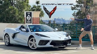 CORVETTE VLOG  Living With a 2024 Chevy Corvette Stingray Convertible [upl. by Akcirderf540]