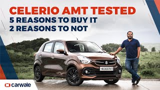 Maruti Celerio AMT  5 Reasons to Buy It 2 Reasons to Not [upl. by Slyke]