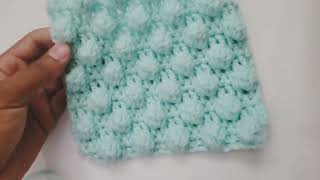 Bobble Stitch Crochet Tutorial [upl. by Baun]