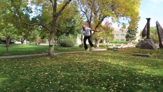 Epic Slackline Battle  Traditional vs Tricklining [upl. by Catherina]