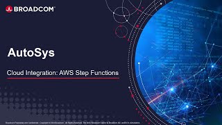 AutoSys Cloud Integration with AWS Step Functions [upl. by Lyford367]