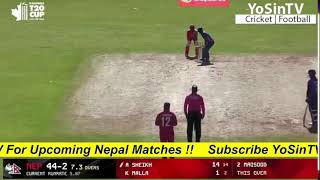 Nepal vs Oman Live Score Nep vs Oman Live T20 TriSeries Nepal Cricket Live Oman vs Nepal [upl. by Astred]