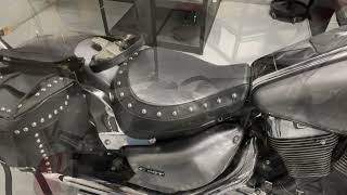 Remove Seat  Suzuki VL 1500 Intruder C90  C90T [upl. by Argile]