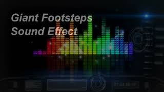 Giant Footsteps Sound Effect [upl. by Analak]