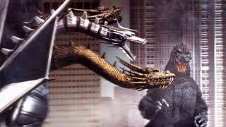 Godzilla Vs Mecha King Ghidorah Theme Godzilla Vs King Ghidorah 1991 [upl. by Gweneth405]