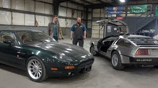 Fixing a 1500 Aston Martin part with Glue AND THE DELOREAN LIVES [upl. by Drusilla]