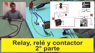 Relay rele y contactor segunda parte Electricidad básica 12 [upl. by Orms]