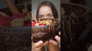 Make a CHOC PB SMOOTHIE BOWL with me 🤤 [upl. by Reffineg]